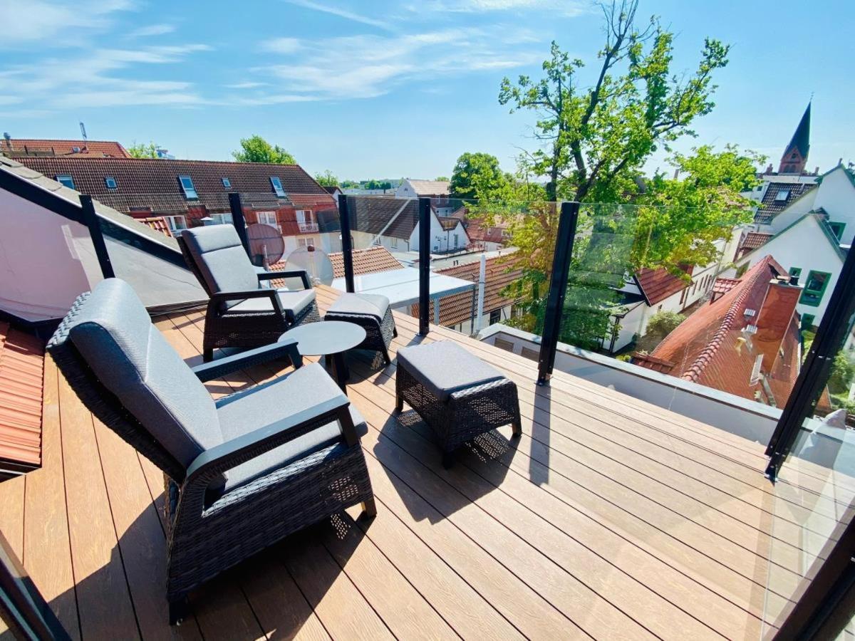 Sonnenschein, Direkt Am Alten Strom Rostock Luaran gambar
